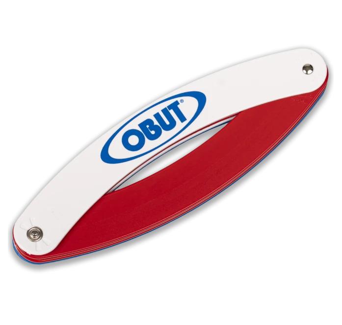 CÍRCULO DOBRÁVEL AZUL, BRANCO, VERMELHO